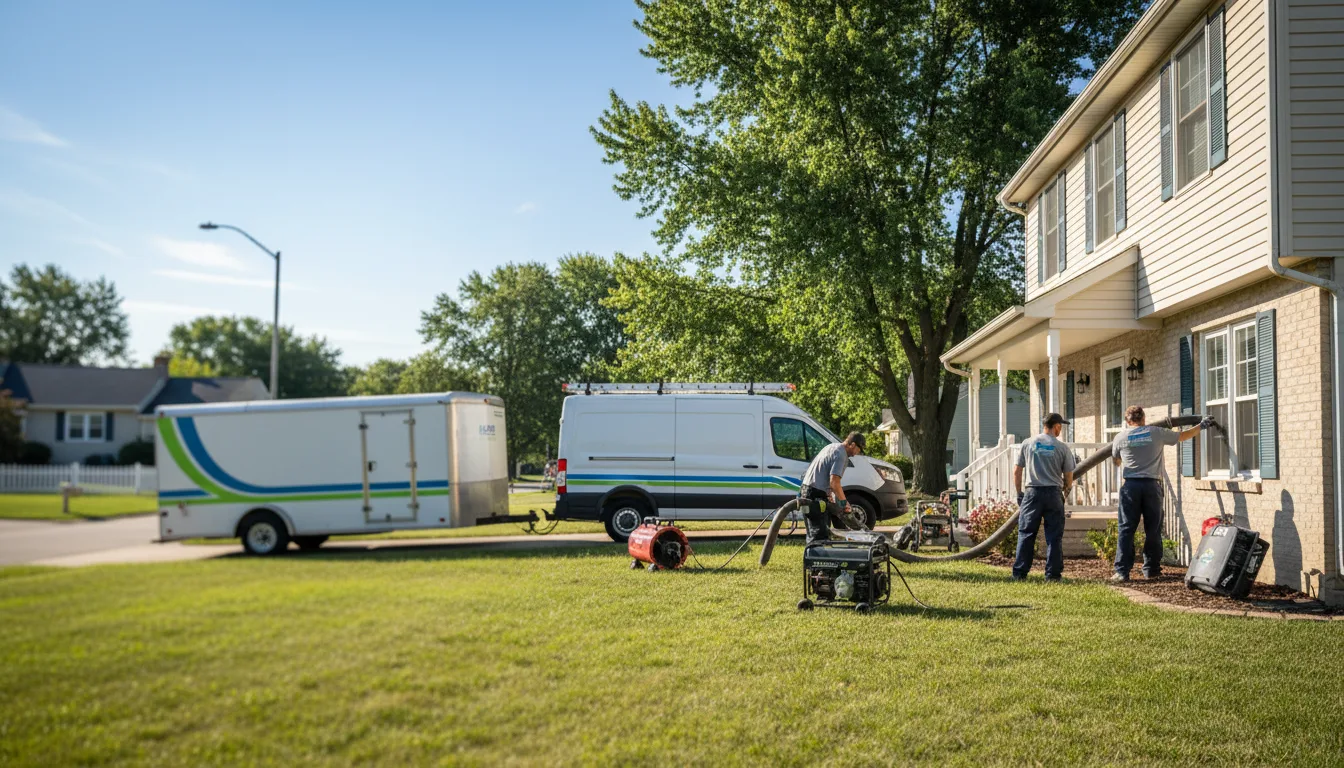 Flooded Basement Restoration And Cleanup With Repair in Marquette, MI near me